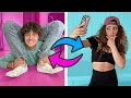 SWAPPING LIVES WITH MY CRUSH!! (ft Sofie Dossi)