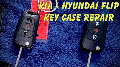 KIA and HYUNDAI FLIP KEY CASE REPAIR