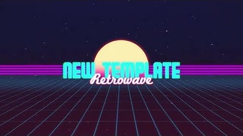 Retro Title Premiere Pro Templates