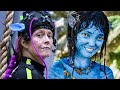 Sigourney Weaver (73) Plays The Teenager Kiri - Avatar 2: The Way of Water Behind The Scenes