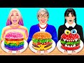 Reto De Cocina Wednesday vs Abuela | Gadgets y Trucos Secretos Fáciles de TeenTeam Challenge