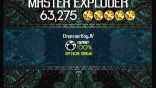 Master Exploder FC and 5GS* Rock Band 2 Expert Drums