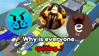 Why is everyone quitting bee swarm simulator?