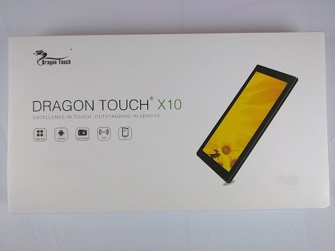 Dragon Touch X10 tablet Unboxing and Review. Benchmarking inexpensive Android Tablet