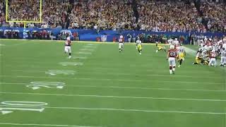 Superbowl XLIII fan view: Harrison 100-yard INT return