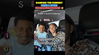 Ranking The Funniest Make A Word Challenge moments 🤣 #shorts #viral #makeaword #pov
