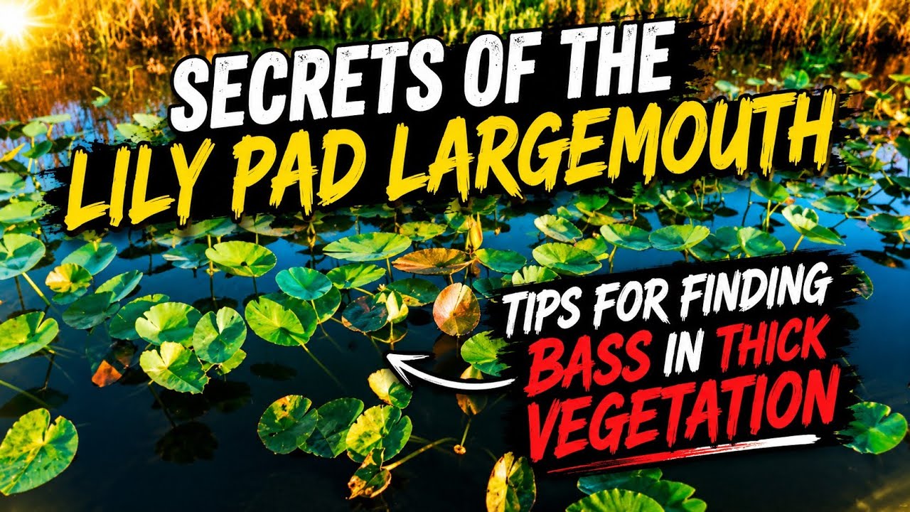 Cracking the Code: How to Find and Catch Big Bass in Thick Lily Pads!