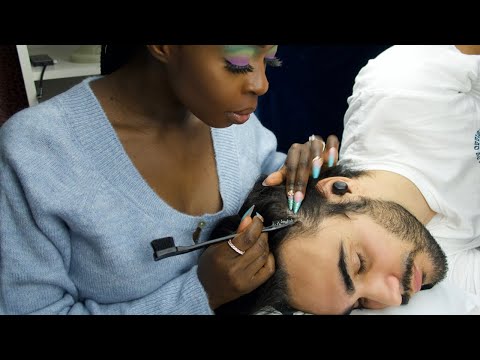 ASMR For SLEEP 😮‍💨| Tingly Scalp scratching, blowing & brushing away - fast whispers