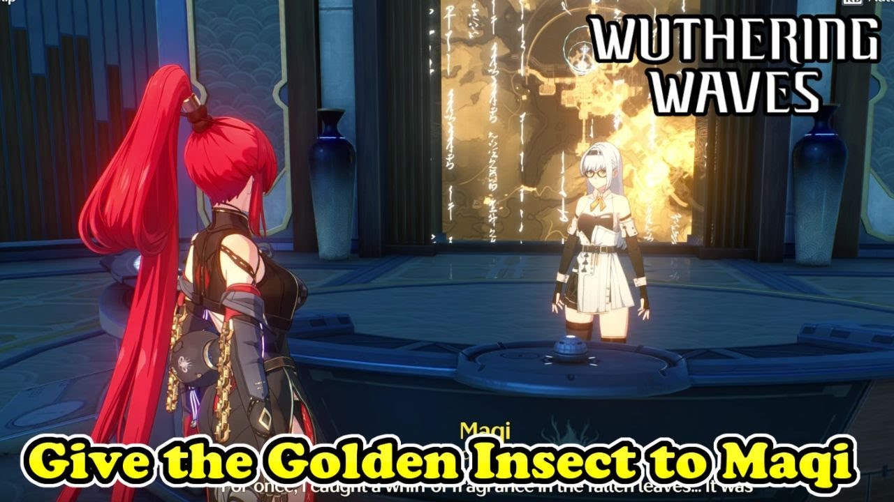 Give the Golden Insect to Maqi Second Coming of Solaris "Golden Insect" Wuthering Waves YouTube