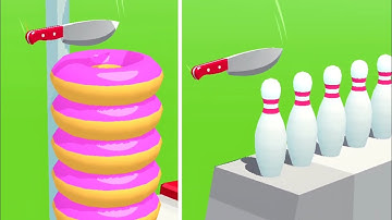 Slice It All Gameplay! Satisfying and Relaxing ASMR Slicing Video