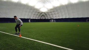 Backpedal to Turn and Sprint