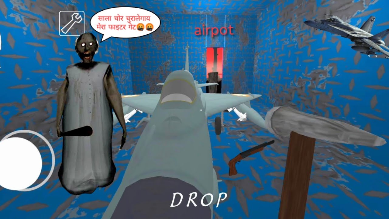 Granny Revival Unofficial New Update|Plane Escape|Granny Grandpa aur Baba sham gaming 🤣