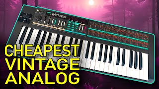 $309 💸 Vintage Analog Synthesizer Shouldn't Sound This Good | Korg Poly 800