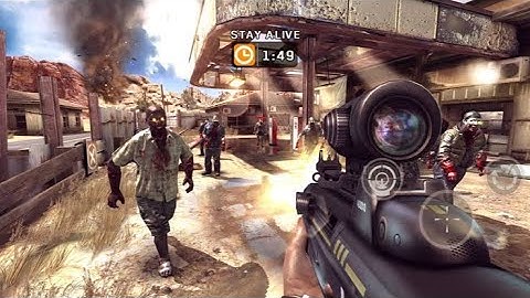 Dead Trigger Gameplay Zombie Survival Gameplay Part 95 - Harini game Android Gameplay