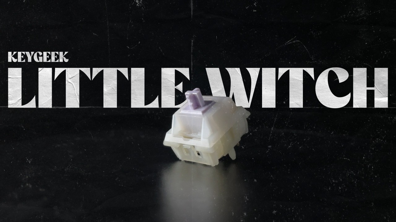 星姫　魔法の鍵 Keygeek Little Witch Sound Test | Clacky Linear Switch - YouTube