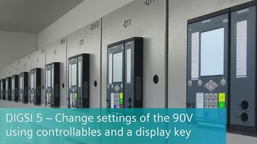 DIGSI 5 - Tips and Tricks - Change settings of the 90V using controllables and a display keys