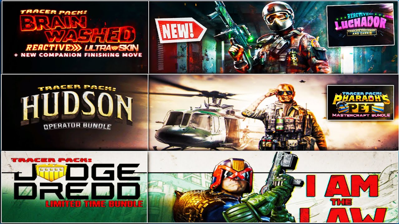 ALL 28 NEW COSMETIC BUNDLES COMING in COLD WAR & WARZONE SEASON 5 RELOADED! ("HUDSON" OPERATOR)
