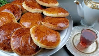 كبانه يمنيه لذيذه وخفيفه مثل القطن ومع طريقة تحضير الزبده المحمره فطائر لشرب الشاهىYemeni tea bread