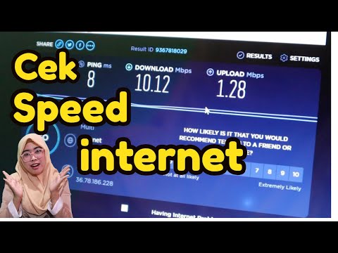 Cara Cek kecepatan internet wifi indihome dan paket data