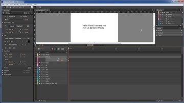 Adobe Edge Animate Text Animate in