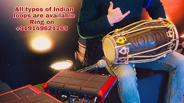 Tudd Mix Dhol || Dugan 2/4 Loop 2K22 || Indian Loops || Backup || Roland Spd-sx || Sp-606