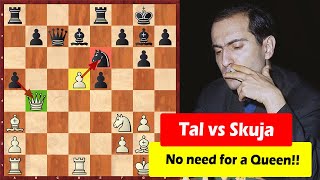 Mikhail Tal Needs No Queen