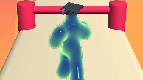 Blob Runner 3D/ gameplay walktrough (android iOS games) level49 #short