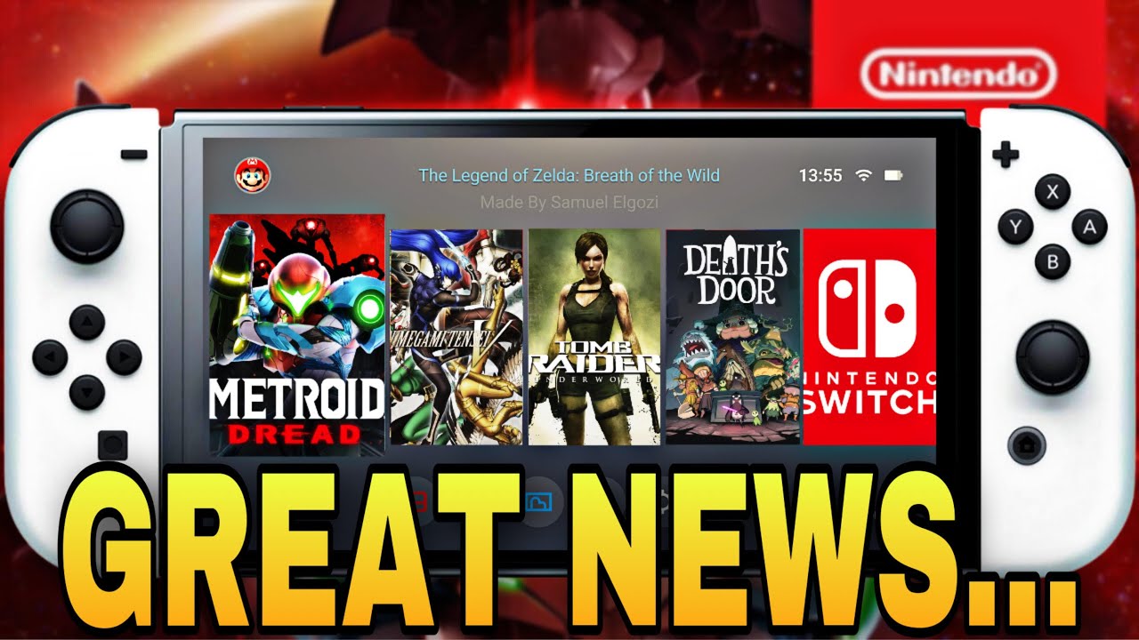 Nintendo Switch GREAT NEWS For Metroid! + Brand NEW Switch Games Revealed...