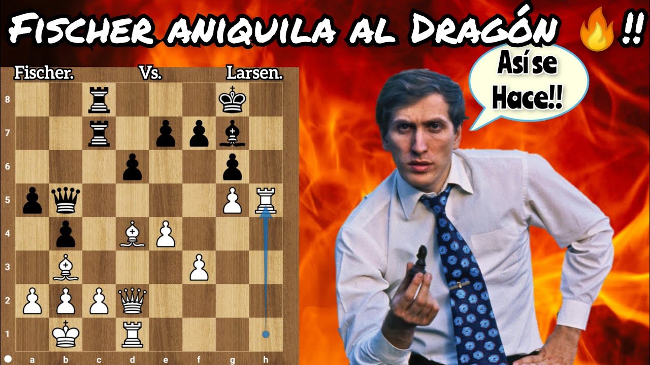 Destrua a Siciliana Dragão com essa técnica! - Desafio Rapidchess Bobby  Fischer (Ep51) 