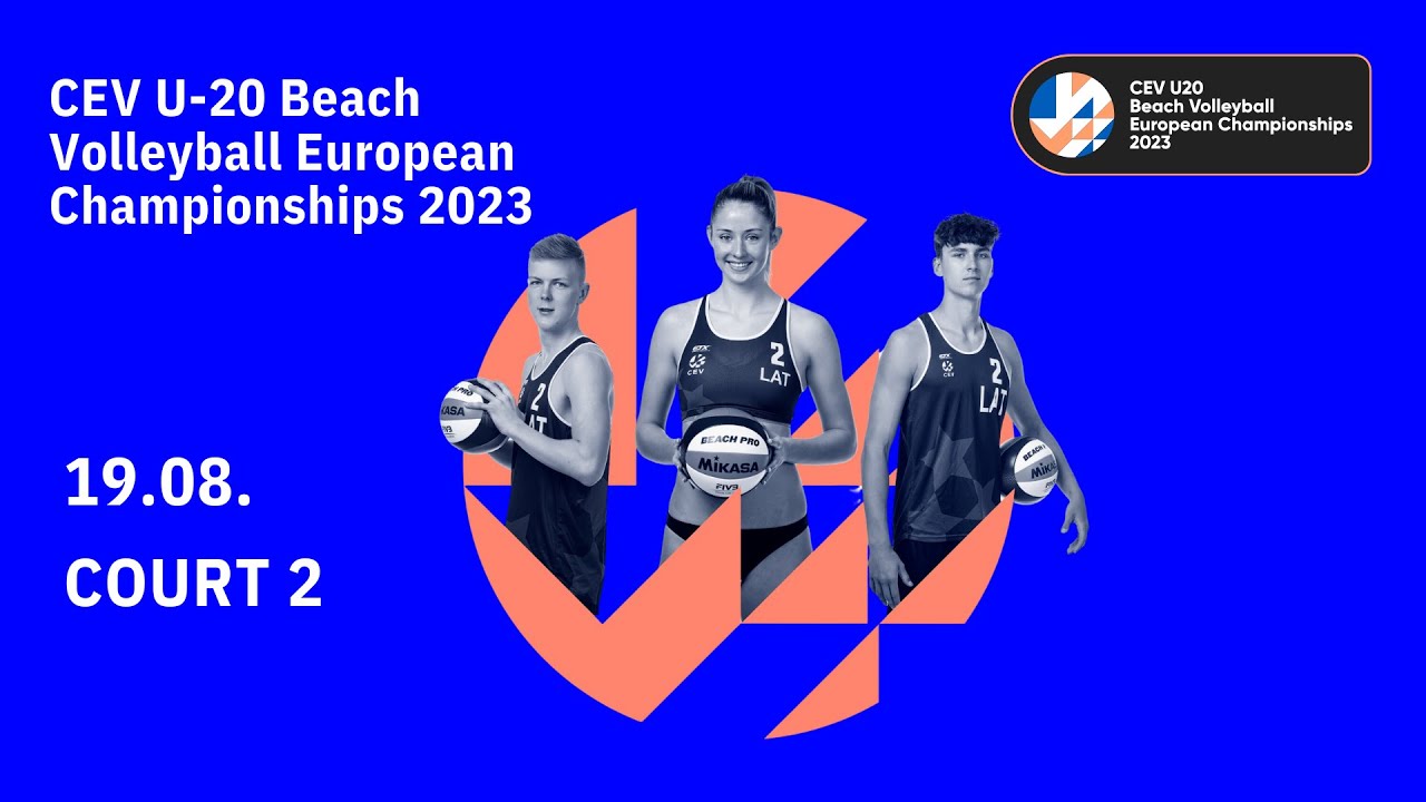CEV U-20 Beach Volleyball European Championships 2023 - Court 2