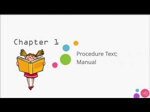 PROCEDURE TEXT: MANUAL TEXT - YouTube