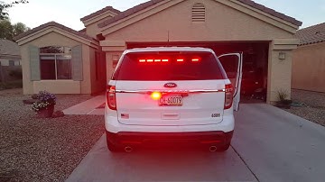 STL Striker 8 - Max Gen 4 (RED Warning/AMBER Traffic Advisor) Feniex Cobra T3 (RED)