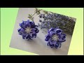 ЦВЕТЫ ИЗ ЛЕНТ, МК / РЕЗИНКИ С ЦВЕТАМИ / DIY RIBBON FLOWERS DIY. / Резиночки для волос Своими руками