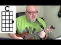 Walk the Way the Wind Blows by Kathy Mattea and Hot Rize Ukulele Lesson Tutorial