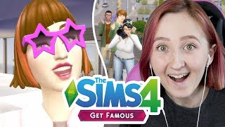BECOMING A CELEBRITY IN THE SIMS 4: GET FAMOUS
