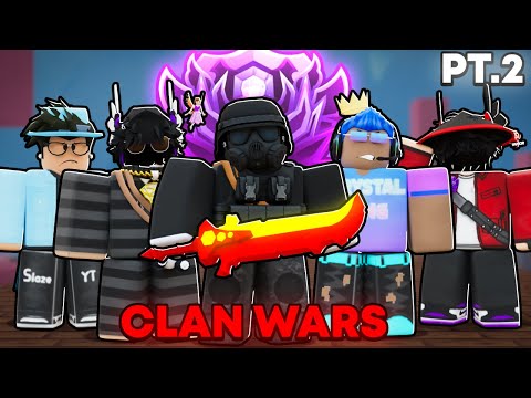 How WE DOMINATED IN CLAN WARS..(Roblox Bedwars)