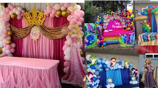 15 IDEAS DE CUMPLEAÑOS PARA NIÑA O NIÑA/DECORACIÓN con globos