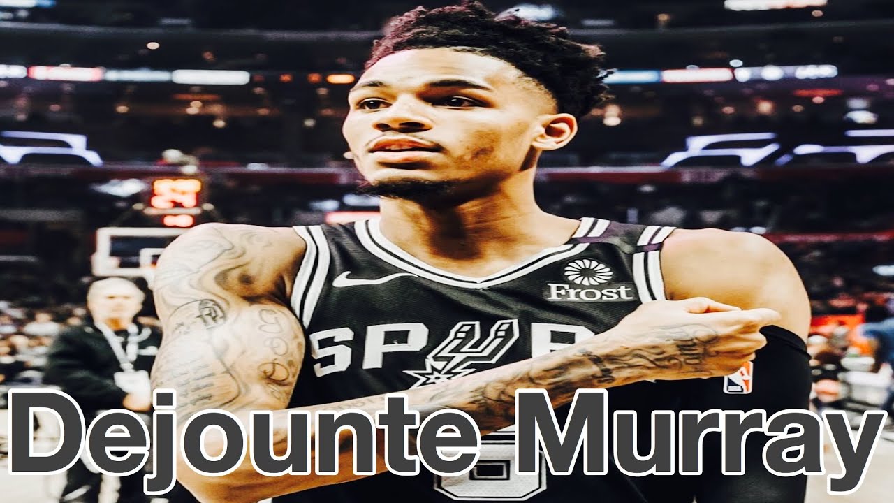 Dejounte Murray Of the Spurs ex of Jania IG Live with daughter - YouTube.