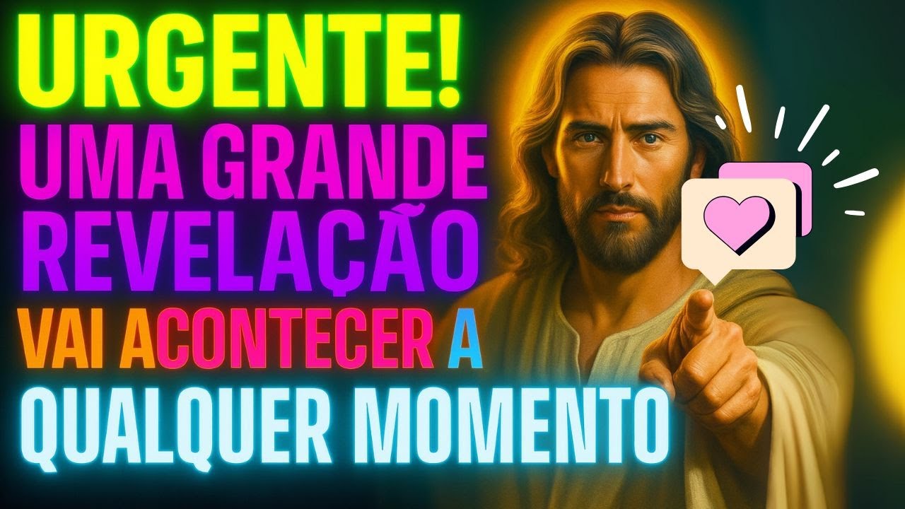 URGENTE! UM GRANDE REVELAÇÃO VAI ACONTECER A QUALQUER MOMENTO