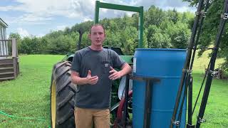 Sprayer calibration and application rates