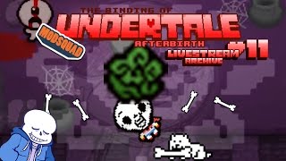 Papyrus's Bone Attack | Sans plays the Binding of Undertale part 11 (Livestream Archive)