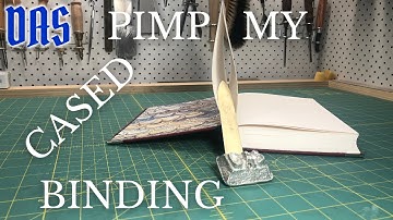 Flexible Made Sewn-On Endpaper // Adventures in Bookbinding