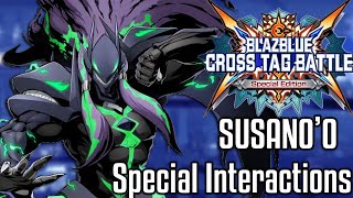 BlazBlue: Cross Tag Battle - Susano'o Special Interactions