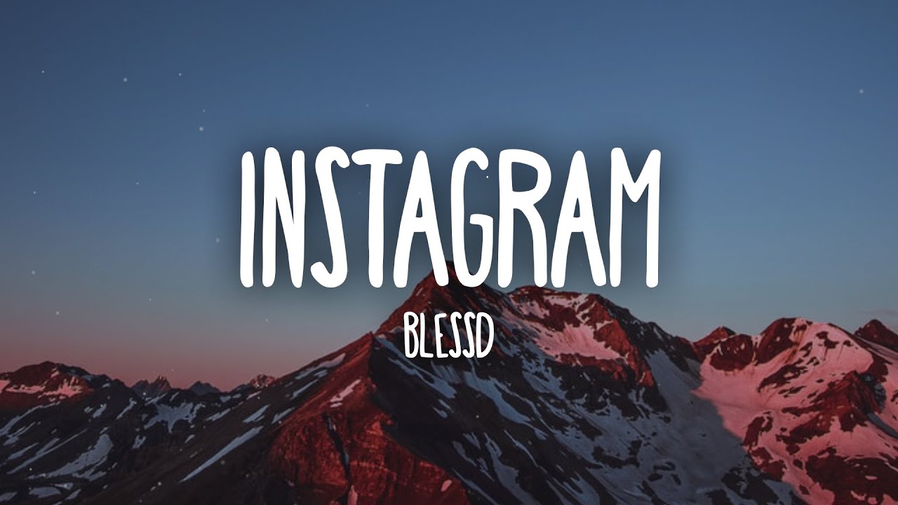 Blessd - Instagram (Letra/Lyrics)