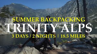 3 Day Summer Adventure in the Trinity Alps of California