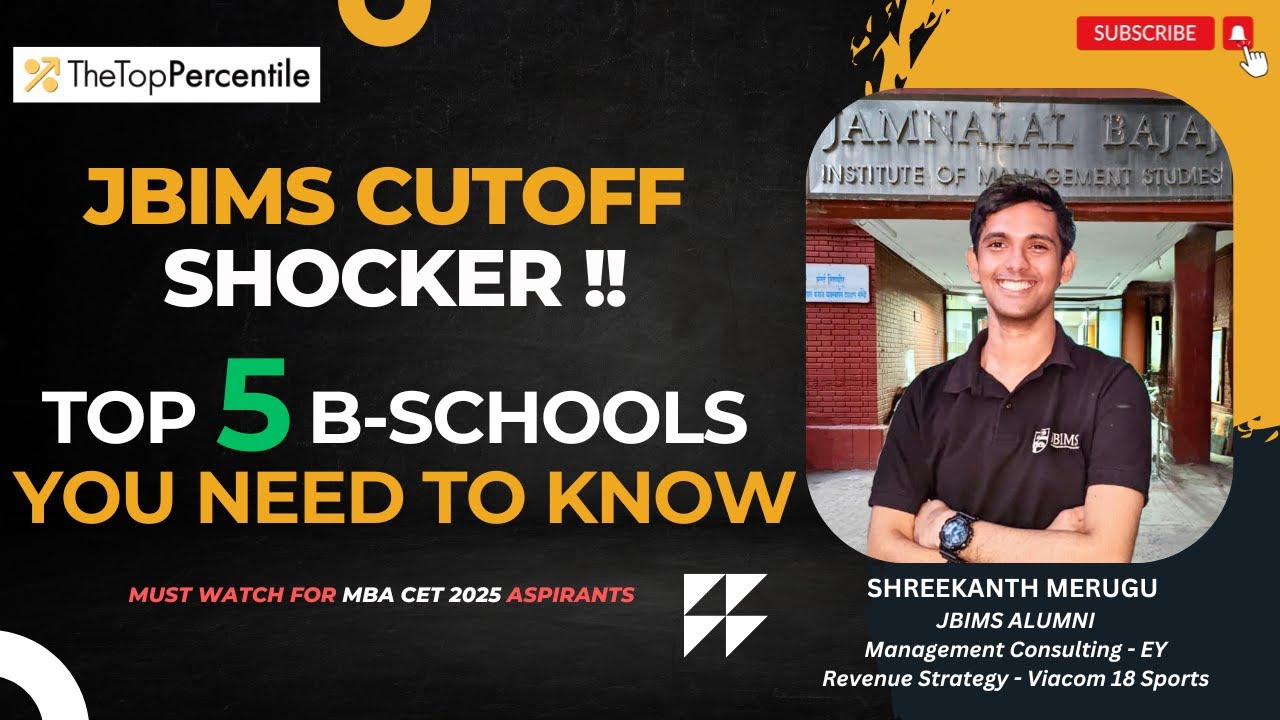 MBA CET Cutoffs That Will Surprise You! 🤯 | Top 5 Must Target B-Schools