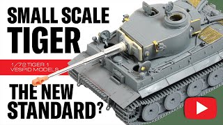 Is this TINY TIGER the new standard for SMALL SCALE armour? Vespid Models - TIGER 1 build review.