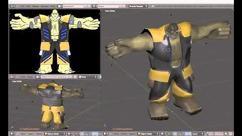 College Animation: ManaDrive: Half-Orc Protagonist Development