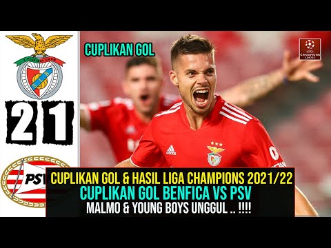 bliblitoto x id88slot - cuplikan gol & hasil liga champions tadi malam babak kualifikasi leg 1, Benfica vs PSV.