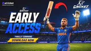 Ecricket Big Update- Early Access Coming💀 | Ecricket Release Date | Ecricket 